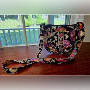 Vera Bradley Suzani Floral Print Crossbody Small/Medium Handbag RETIRED